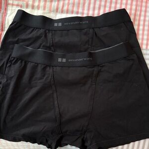 Uniqlo x Alexander Wang Classic Black Boxer Briefs (2x)